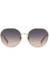 Kate Spade Carlita/F/S 94K/FF GD PATTR Bleu Sunglasses, 0 Femme