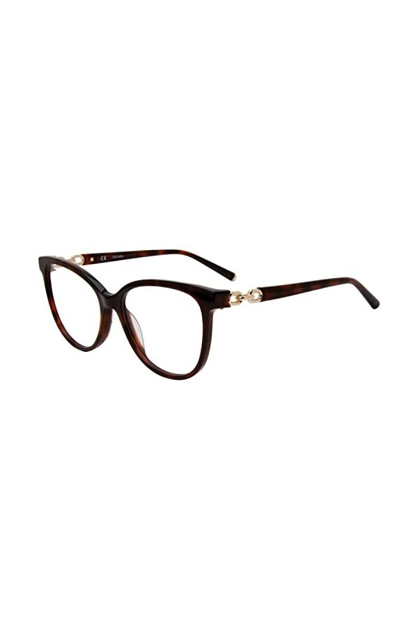 Escada Vesd55 Lunettes de Soleil, Top Rouge + Bordeaux, 53 Femme