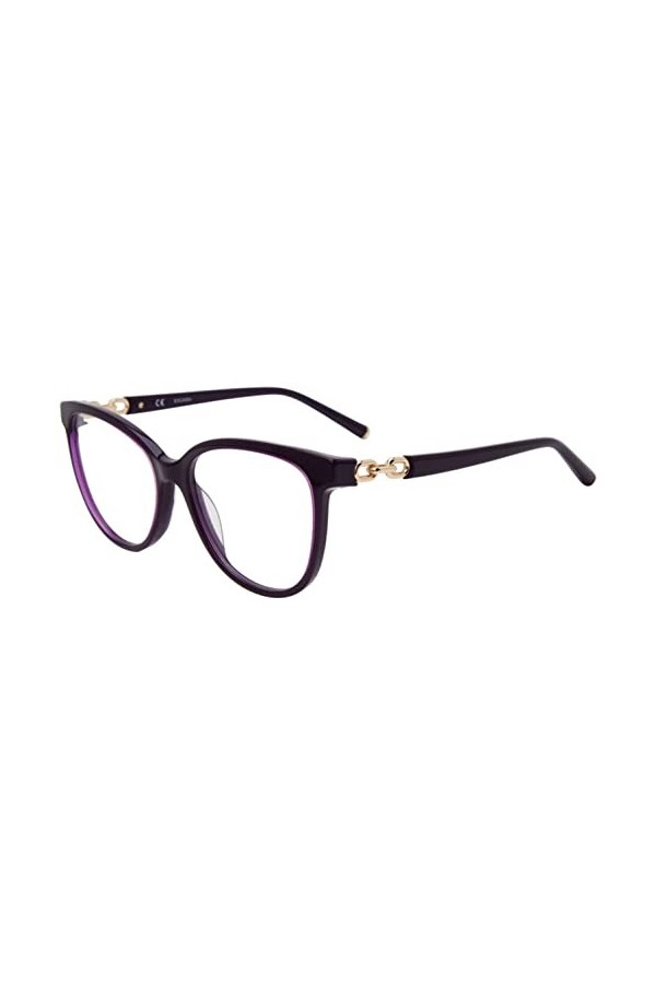 Escada Vesd55 Lunettes de Soleil, Top Rouge + Bordeaux, 53 Femme