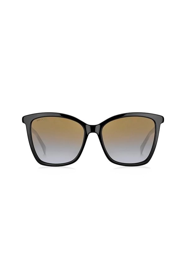 Jimmy Choo Lunettes de Soleil ALI/S Black/Grey Shaded 56/17/140 femme