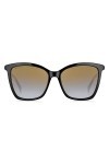 Jimmy Choo Lunettes de Soleil ALI/S Black/Grey Shaded 56/17/140 femme