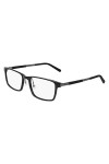 Flexon EP8008 59324 Sunglasses, 001 Shiny Black, 55 Unisex