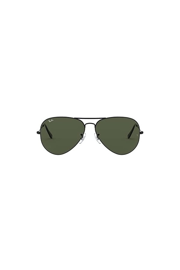 Ray-Ban Aviator 2 Montures de Lunettes, Noir, 62 mm Mixte