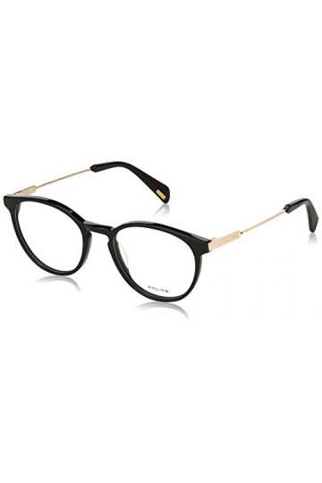 Police Vpld91 Lunettes de Soleil, Noir Brillant, 50 Femme