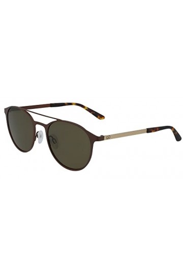 Calvin Klein CK20138S-201 Lunettes de Soleil, 201 Matte Dark Brown, Taille Unique Unisex