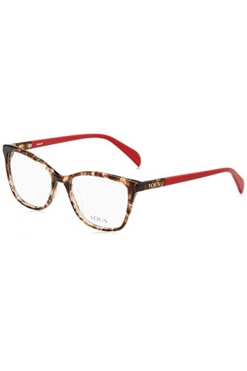 TOUS Vtob36 Lunettes de Soleil, Brown Fantasy, 52 Femme