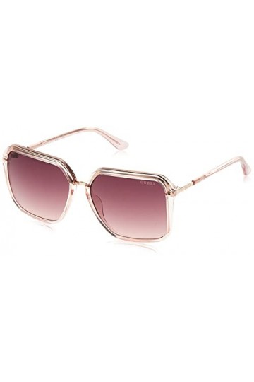 Guess GU7888 Lunettes de Soleil, Rose Brillant, 57/15/140 Femme