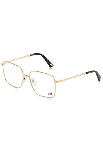 Web Eyewear We5316 Lunettes de Soleil, Doré foncé Brillant, 55 Femme