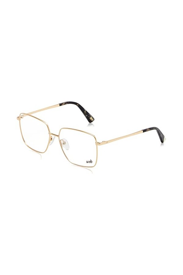 Web Eyewear We5316 Lunettes de Soleil, Doré foncé Brillant, 55 Femme