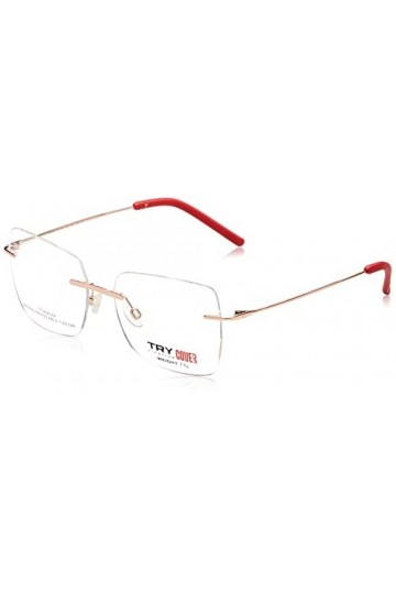 try Th304 Lunettes de Soleil, Rosgld, 56 Femme