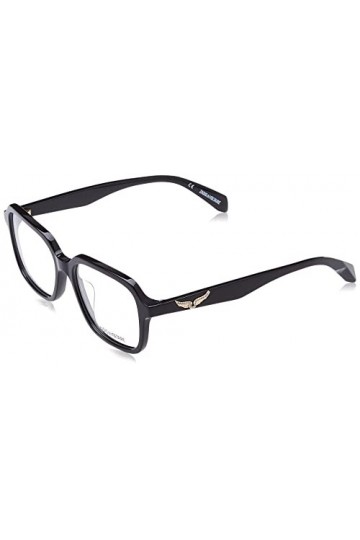 Zadig & Voltaire Vzv348s Lunettes de Soleil, Transparent/Vert, 53 Femme