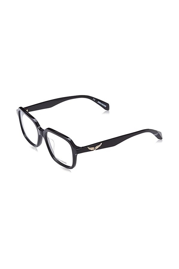 Zadig & Voltaire Vzv348s Lunettes de Soleil, Transparent/Vert, 53 Femme