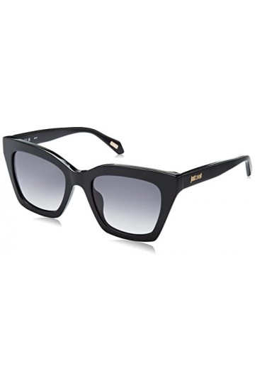 Just Cavalli SJC024 Lunettes de Soleil, Noir Brillant, 52 Femme