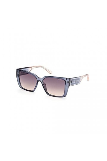 Guess GU7818 Lunettes de Soleil, Bleu/Autre, 56/13/140 Femme