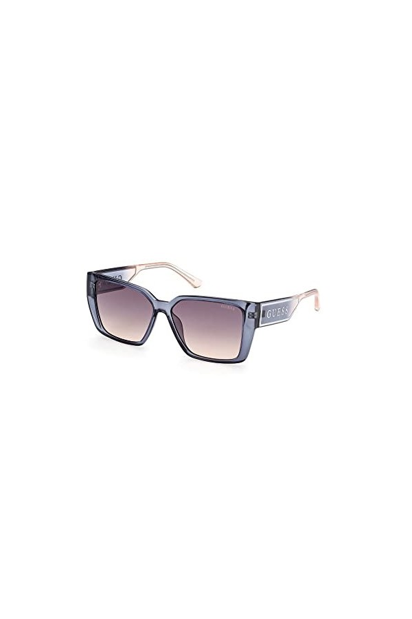 Guess GU7818 Lunettes de Soleil, Bleu/Autre, 56/13/140 Femme