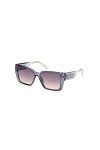 Guess GU7818 Lunettes de Soleil, Bleu/Autre, 56/13/140 Femme