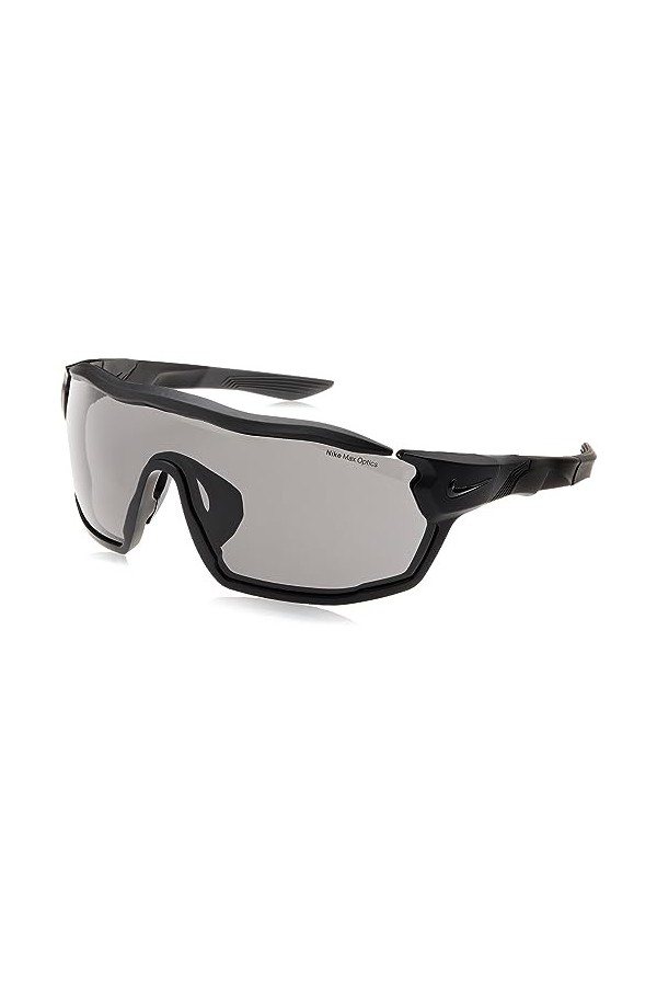 Nike Sun Sunglasses, Colour: 010 Matte Black/Dark Grey, 58 Unisex