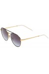 Ray-Ban 0RB3589 90548G 55 Montures de Lunettes, Or Gold Top on Black , Femme
