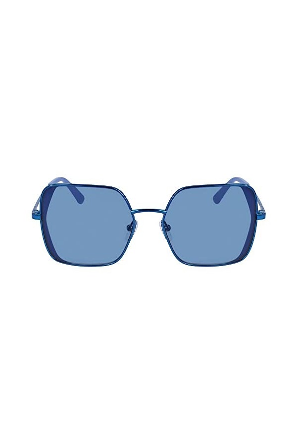 KARL LAGERFELD KL340S Sunglasses, 400 Blue, 56 Unisex