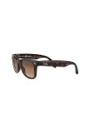 Ray-Ban Femme Folding Wayfarer Montures de lunettes, Marron Light Havana/Crystal Brown Gradient , 50 mm EU