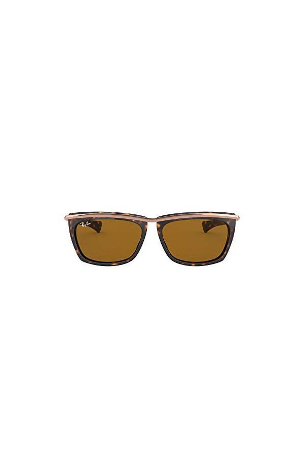 Ray-Ban 0RB2419 Lunettes de Soleil, LA Havane, 56 Mixte Adulte