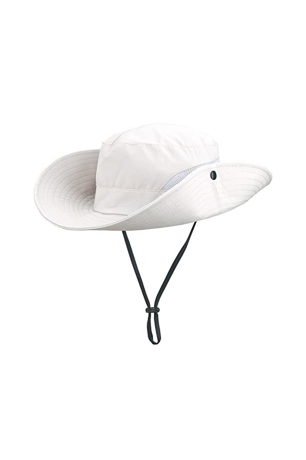 Chapeaux de soleil queue de cheval pour femme, chapeau de pêche à large bord pliable, chapeau de plage, chapeau de protection