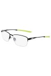 Nike Optical Sunglasses, 001 Satin Black, 55 Unisex