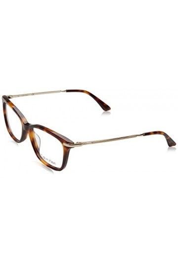 Calvin Klein Ck22501 Lunettes de Soleil, Marron Havana, 54 Femme