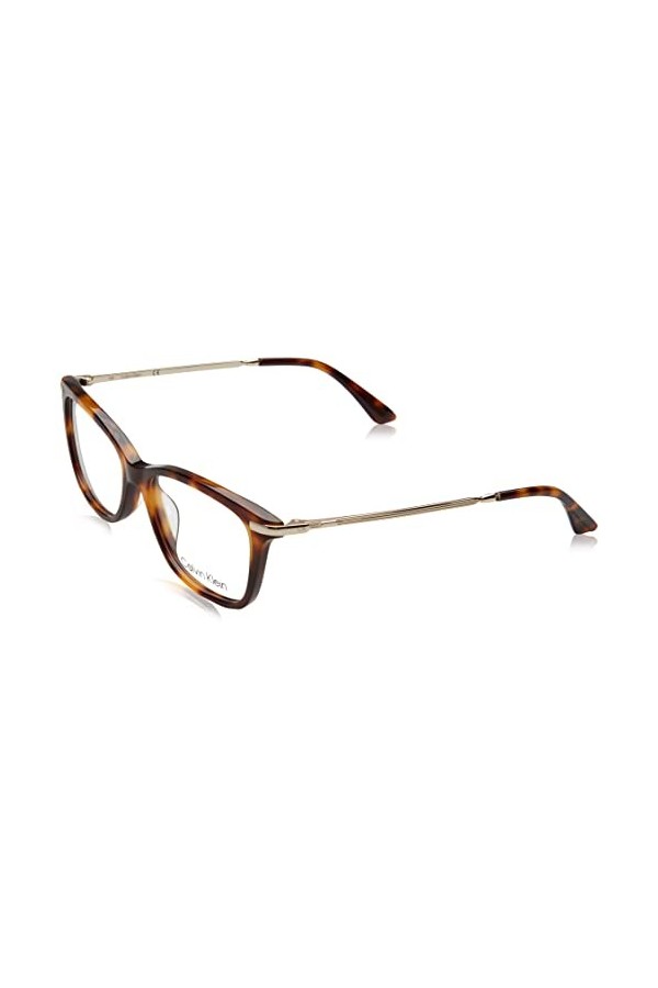 Calvin Klein Ck22501 Lunettes de Soleil, Marron Havana, 54 Femme