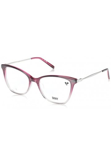 Dkny DK7010 Sunglasses, 510 Crystal Plum Smoke GR, 53 Unisex