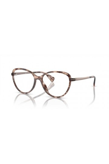 Ralph by Ralph Lauren Lunettes de soleil universelles Ra7157u pour femme, Verres Havane/Demo Rose brillant, 55 mm