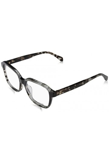 Zadig & Voltaire Vzv319 Lunettes de Soleil, Rayé-Gris, 53 Femme