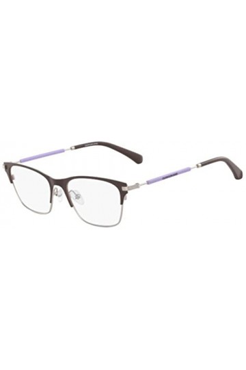 Calvin Klein Jeans CKJ18105 Sunglasses, 201 Dark Brown, 52 Unisex