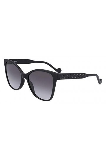 Liu Jo LJ736S 44749 Sunglasses, 002 Black Matte, 55 Unisex