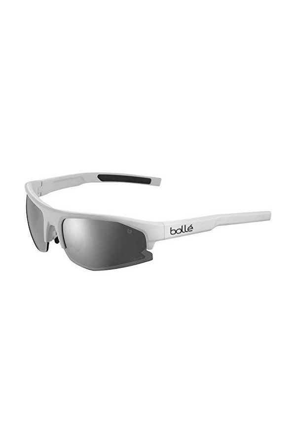 Bollé Bolt 2.0 S Lunettes de Soleil, Blanco Roto Mate, S Mixte