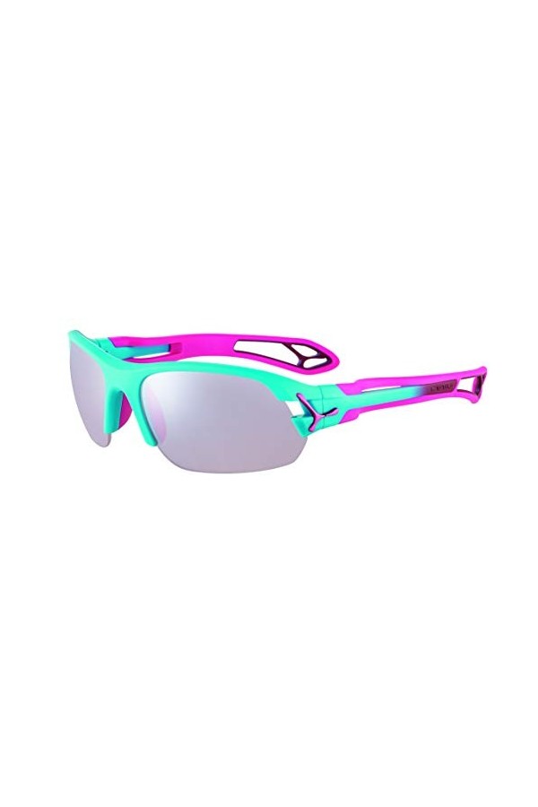 Cébé SKimo SPring 2.0 Lunettes de Soleil pour Femmes Matt Medium Mixte bébé, Matte Blue Gradient Pink