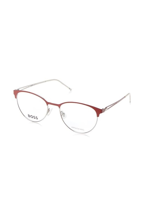 Hugo Boss Boss 1460 Sunglasses, Q5X/18 Red RUTHENIU, 52 Unisex
