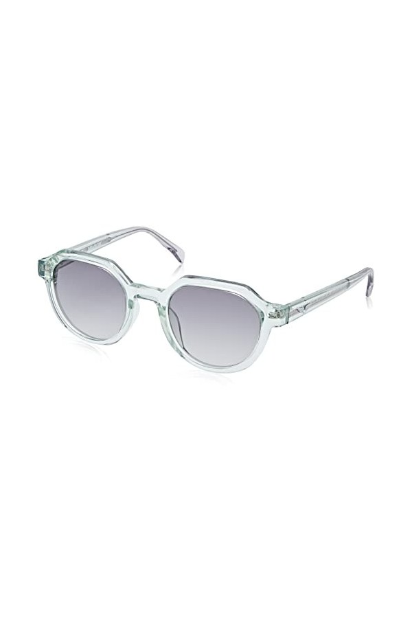 Zadig&Voltaire Femme SZV363 Lunettes de Soleil, Shiny TRANSP. Grey, 49
