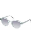Zadig&Voltaire Femme SZV363 Lunettes de Soleil, Shiny TRANSP. Grey, 49