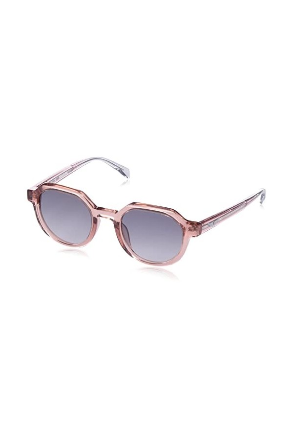 Zadig&Voltaire Femme SZV363 Lunettes de Soleil, Shiny TRANSP. Grey, 49