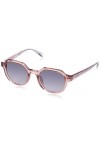 Zadig&Voltaire Femme SZV363 Lunettes de Soleil, Shiny TRANSP. Grey, 49
