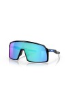 Oakley Oo9406 Sutro Lunettes de Soleil, Noir Poli, Saphir Prizm, 37 Mixte