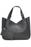 Calvin Klein Zoe Tote Femme, Noir, Taille Unique