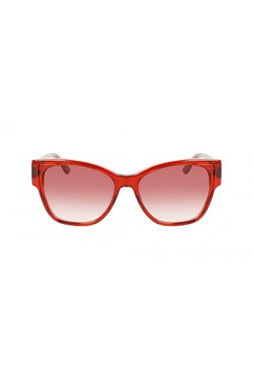 KARL LAGERFELD Kl6069s Lunettes de Soleil, Orange/Jaune, 54 Femme