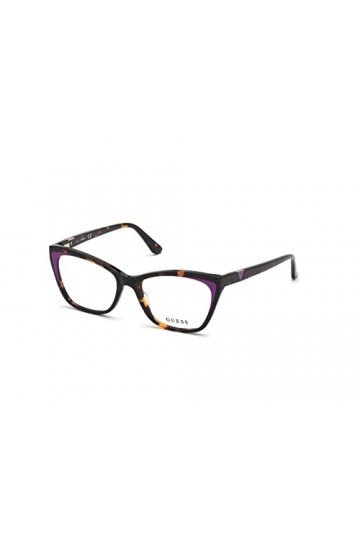 Guess Gu2811 Lunettes de Soleil, Dark Havana, 54 Femme