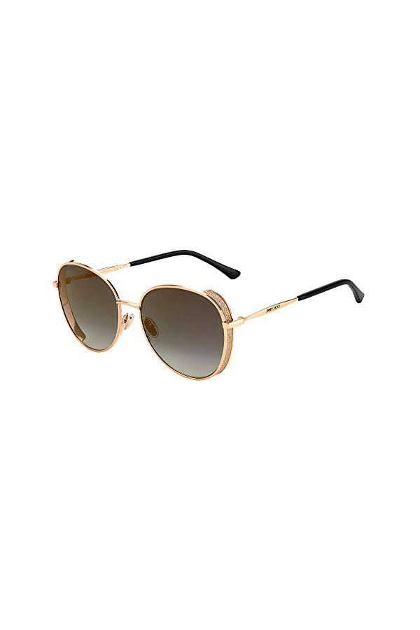 Jimmy Choo Feline/s Sunglasses, Gold Copper, 58 Unisex