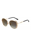 Jimmy Choo Feline/s Sunglasses, Gold Copper, 58 Unisex