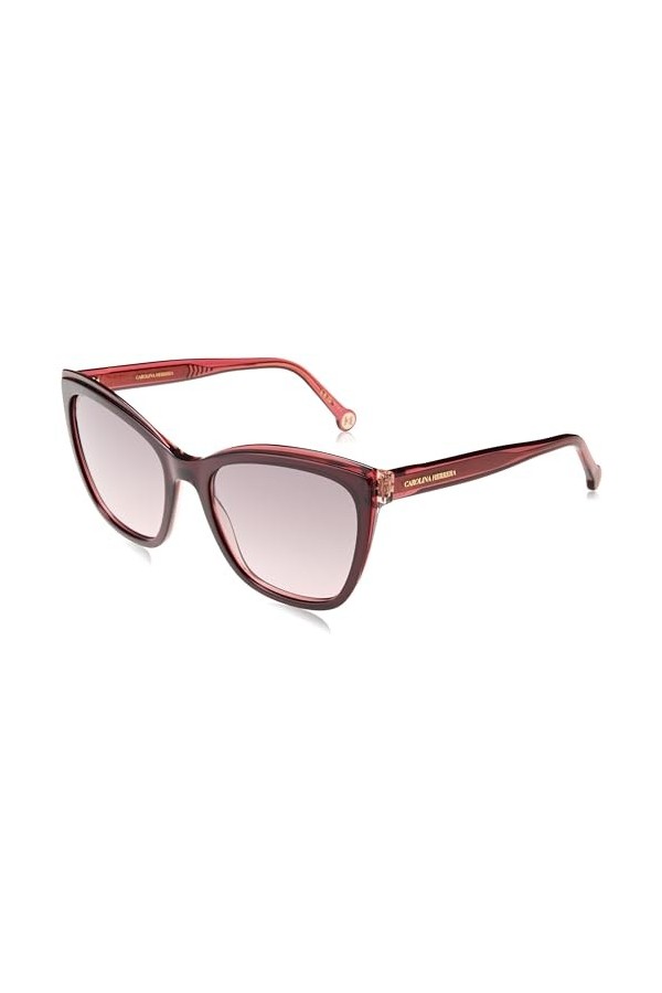 Carolina Herrera Her 0188/S 55/19/145 Womens Sunglasses, C8C/M2 Burgundy Red, 55 Unisex