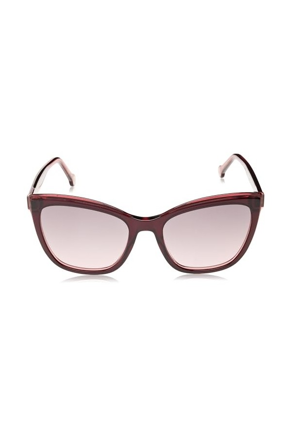 Carolina Herrera Her 0188/S 55/19/145 Womens Sunglasses, C8C/M2 Burgundy Red, 55 Unisex