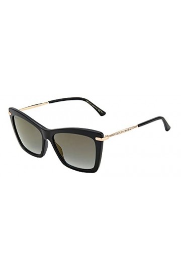 Jimmy Choo Lunettes de Soleil SADY/S Black/Grey Shaded 56/16/145 femme